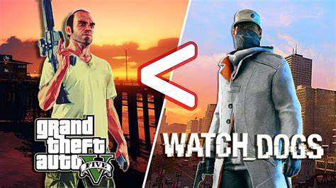 is watch dogs a gta clone|watch dogs vs gta v.